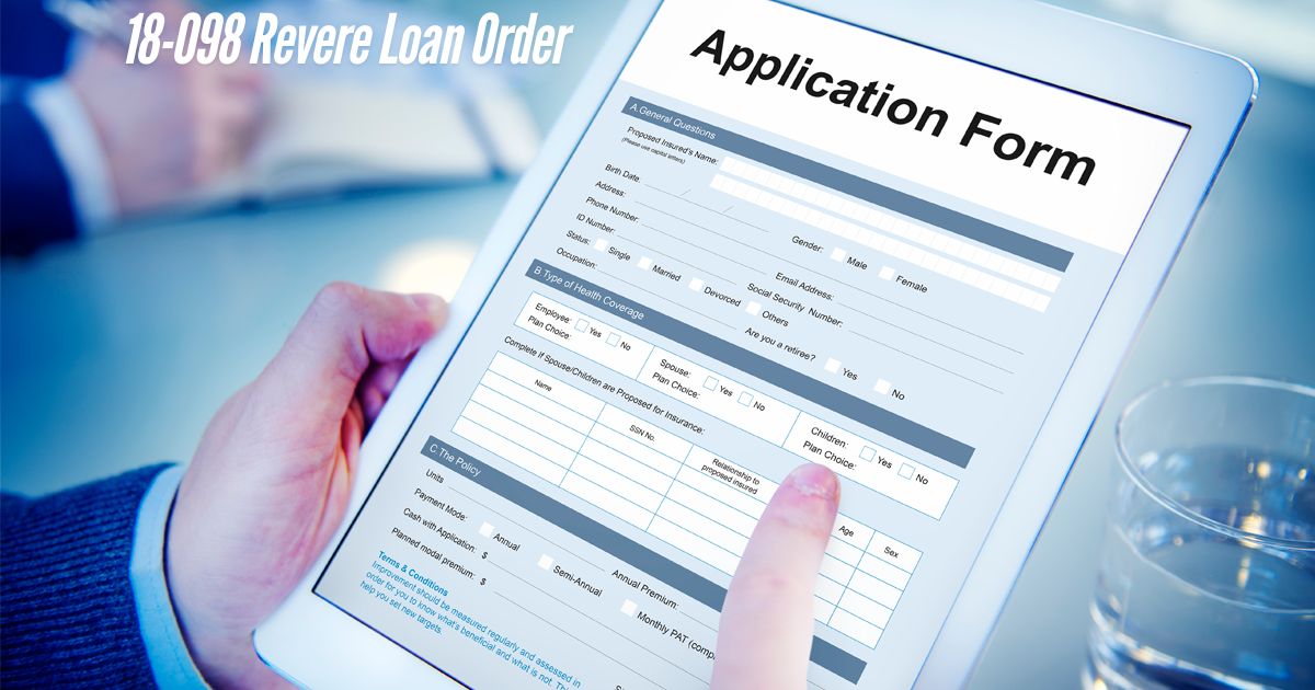 18-098-Revere-Loan-Order